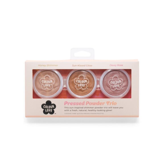 COLOUR LOVE Multi 3pk Pressed Powder Trio - Picture 2 of 2
